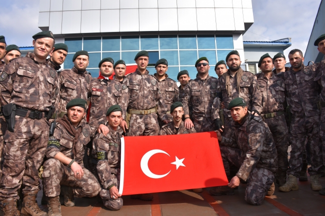 Cumhurbaşkanı Erdoğan’a suikast girişimde bulunan darbecileri yakalayan TİM Afrin’de